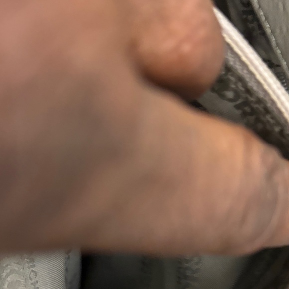 Michael Kors Gray Shoulder Bag with Gold Accents - Picture 10 of 16